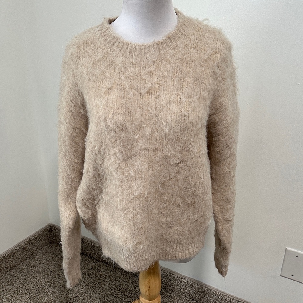 🕯️ Inn Oversized Fuzzy Sweater